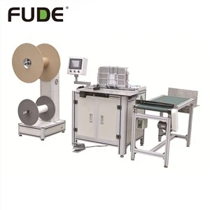 DWC-520A সেমি-হ্যাঙ্গার ফিডার সহ স্বয়ংক্রিয় ডাবল-ওয়্যার বাইন্ডিং মেশিন